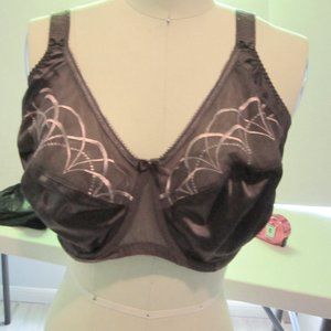 Elomi Cate Bra Pecan Brown Size 36K Underwired Full Cup Side Support 4030